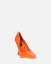 THISBE - decollete in glassy arancio