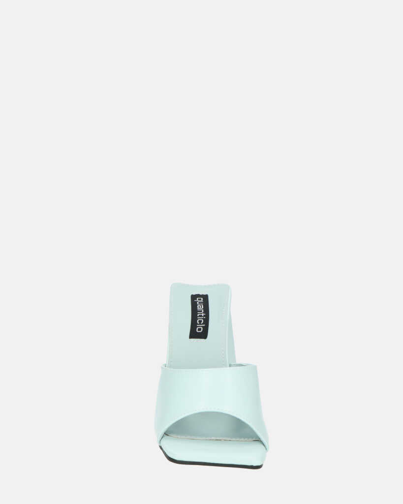 BUKET - sandali con tacco celeste