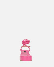 YULIYA - sandali platform fucsia