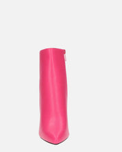 OLIVIA - stivaletti con cerniera in PU fucsia