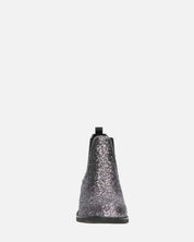 SOPHIE - stivaletto stile chelsea in glitter grigio