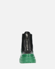 CHRISTIANE - scarpe con cerniera in PU verde