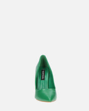 CONSUELO - decollete in PU verde
