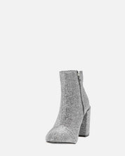 IRENE - stivaletto in glitter grigio