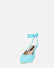 IOLE - scarpe con tacco a spillo in lycra azzurro