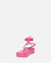 YULIYA - sandali platform fucsia