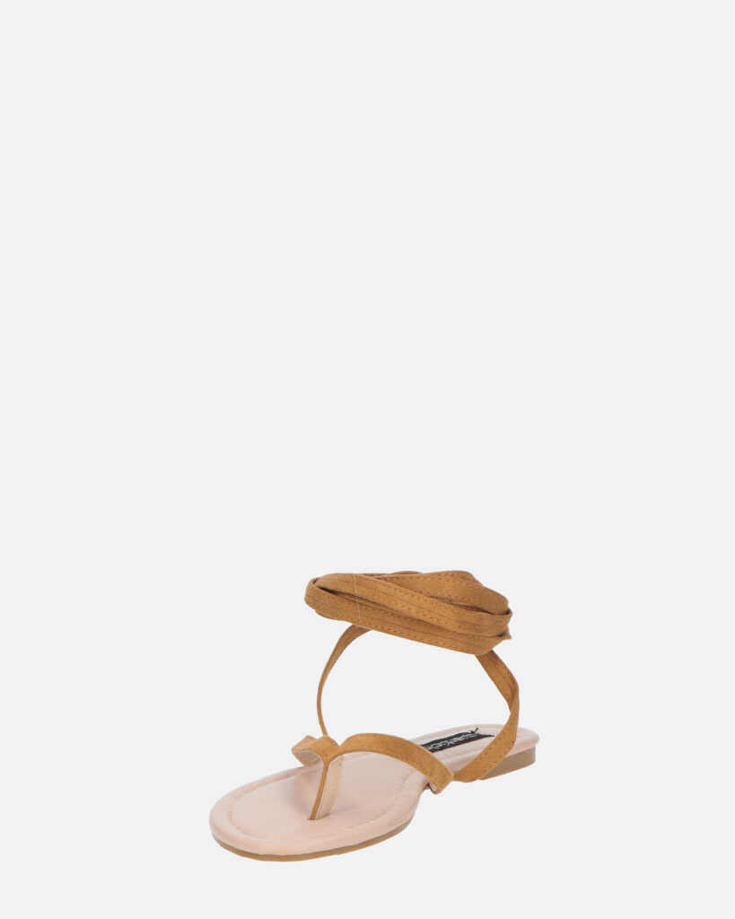 SABA - sandali bassi beige
