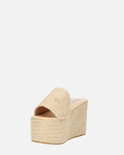 ALEXANDRA - sandalo platform in beige