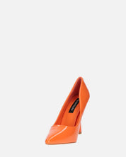 THISBE - decollete in glassy arancio