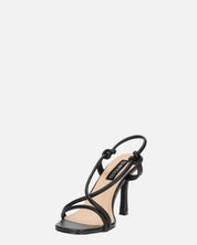 RAFA - sandales à talons en pu noir