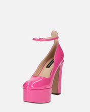 SOLEIL - scarpe con tacco alto in glassy fuchsia