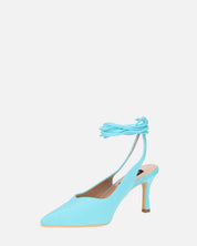 IOLE - scarpe con tacco a spillo in lycra azzurro