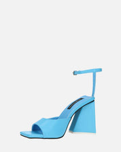 KUBRA - sandali con cinturino in ecopelle azzurra