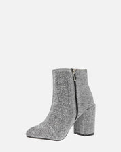 IRENE - stivaletto in glitter grigio