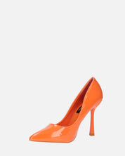 THISBE - decollete in glassy arancio