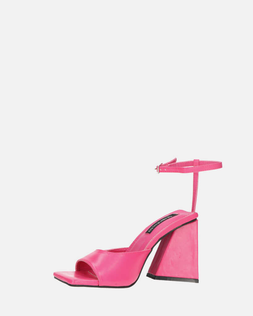 KUBRA - sandali con cinturino in ecopelle rosa