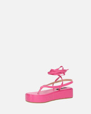 YULIYA - sandali platform fucsia