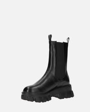 GREET - stivaletto platform in ecopelle nera