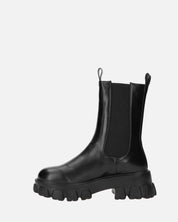 GREET - stivaletto platform in ecopelle nera