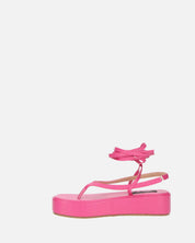 YULIYA - sandali platform fucsia