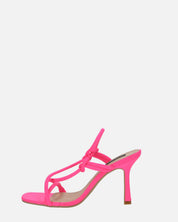 RAFA - sandali con tacco in lycra fuchsia