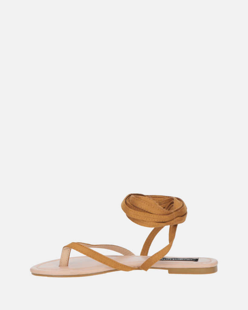 SABA - sandali bassi beige