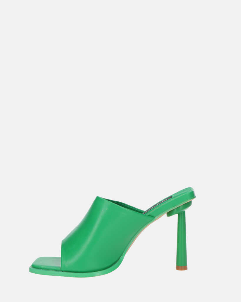 MIRANDA - scarpe verdi con tacchi a spillo