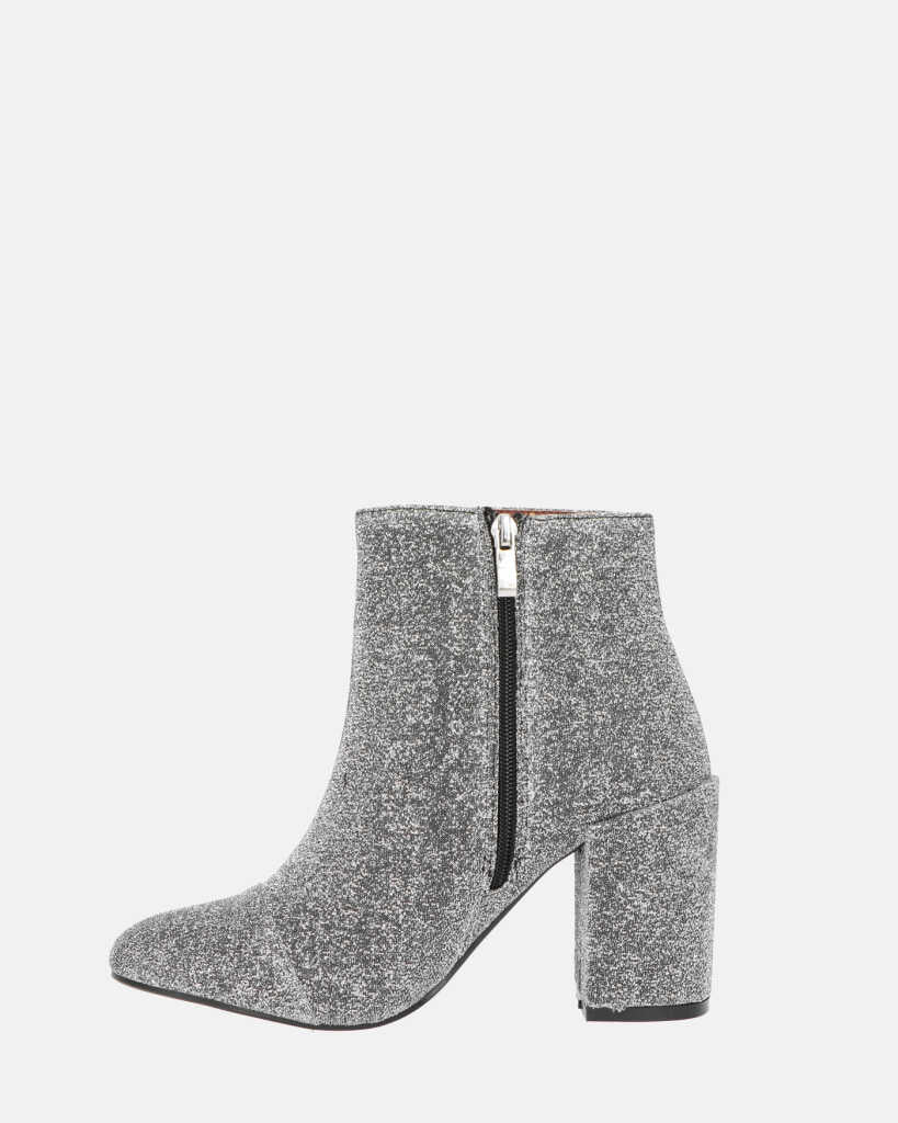 IRENE - stivaletto in glitter grigio