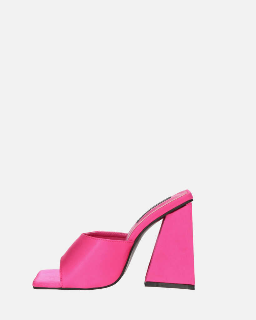 BUKET - sandali con tacco fucsia