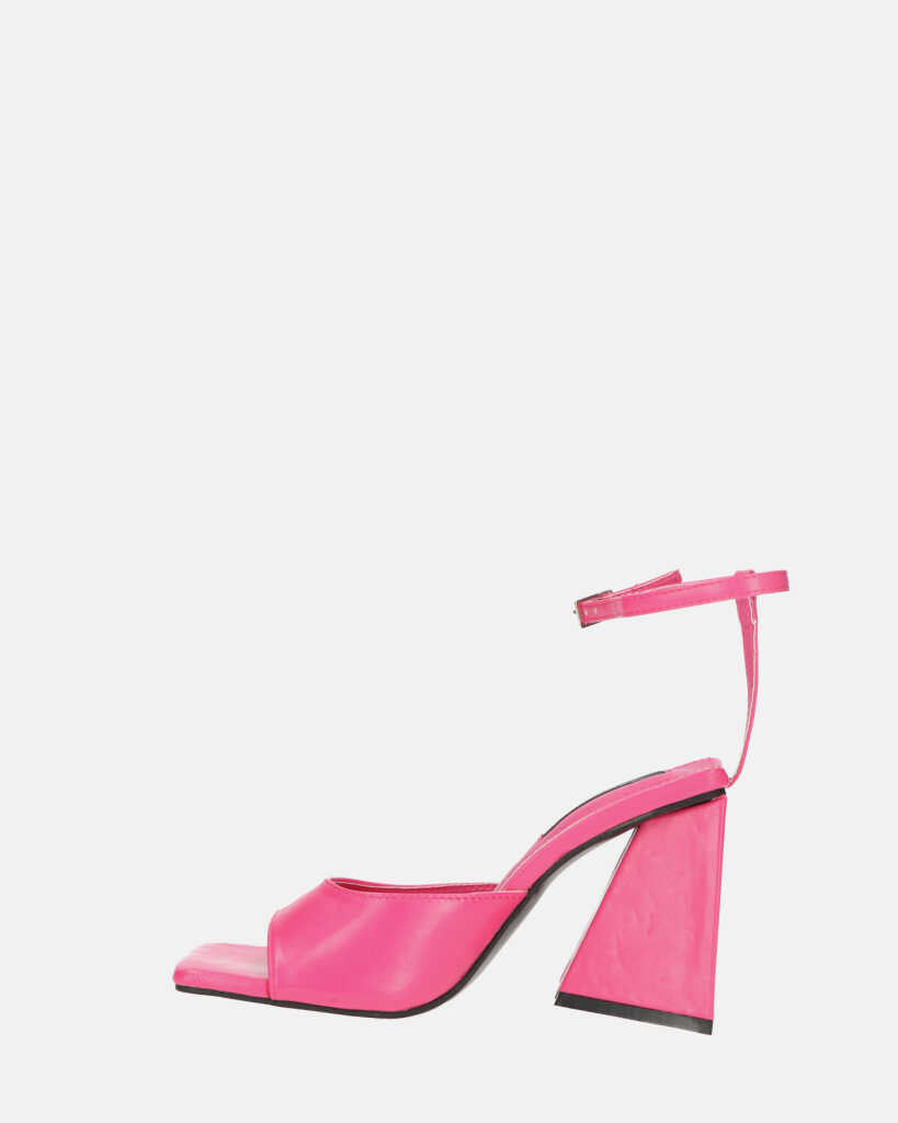 KUBRA - sandali con cinturino in ecopelle rosa