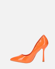 THISBE - decollete in glassy arancio