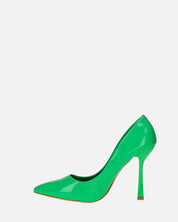 THISBE - decollete in glassy verde