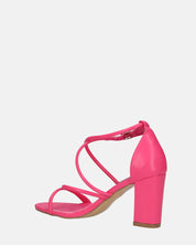 GEA - sandali con tacco in PU fuchsia