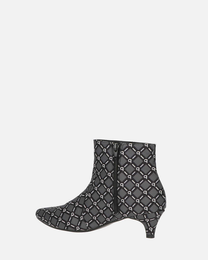 XUAN - stivaletto basso in pattern logo