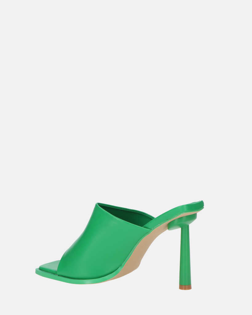 MIRANDA - scarpe verdi con tacchi a spillo