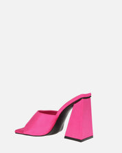BUKET - sandali con tacco fucsia