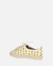 CHALICE - espadrillas con kiwi stampati