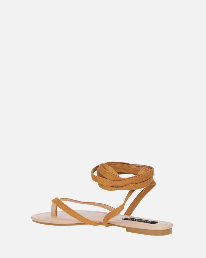 SABA - sandali bassi beige