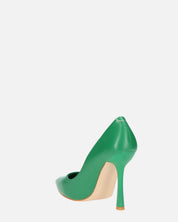 CONSUELO - decollete in PU verde