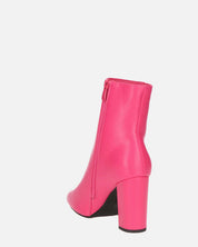 OLIVIA - stivaletti con cerniera in PU fucsia