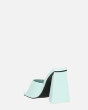 BUKET - sandali con tacco celeste