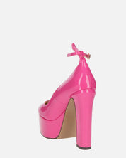 SOLEIL - scarpe con tacco alto in glassy fuchsia