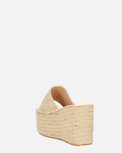 ALEXANDRA - sandalo platform in beige