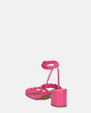 TARISAI - sandali fuchsia in ecopelle con lacci