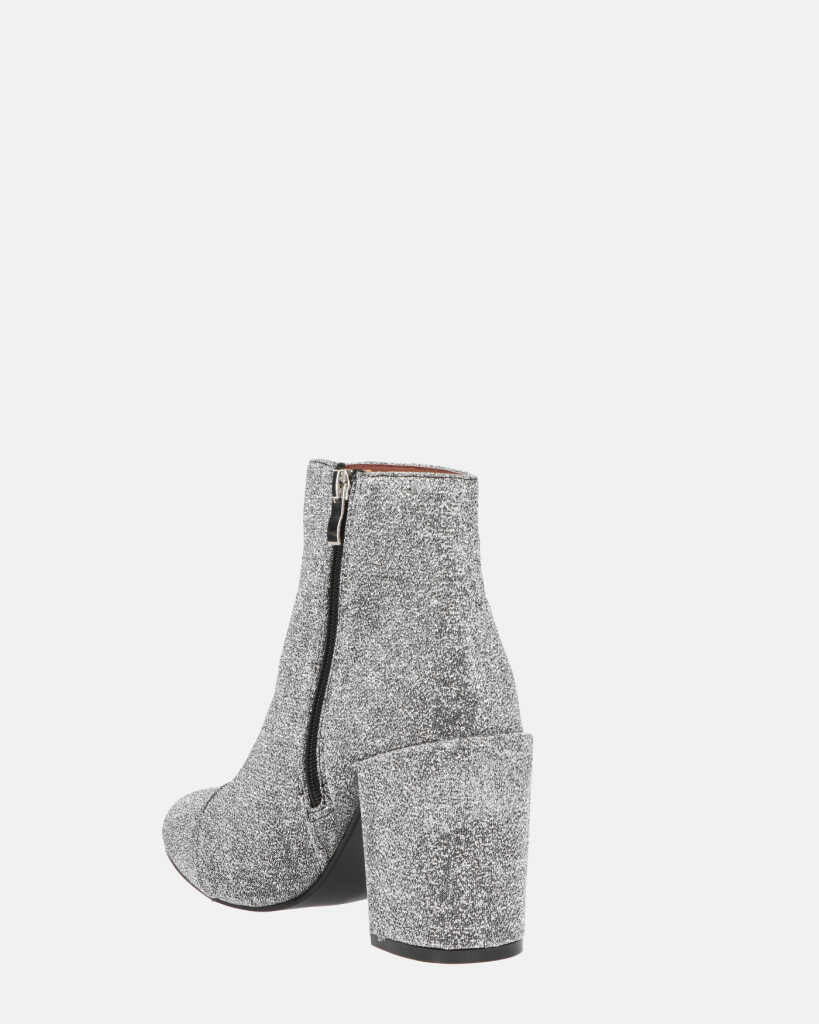 IRENE - stivaletto in glitter grigio