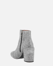 IRENE - stivaletto in glitter grigio