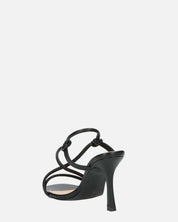 RAFA - sandales à talons en pu noir