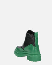 CHRISTIANE - scarpe con cerniera in PU verde