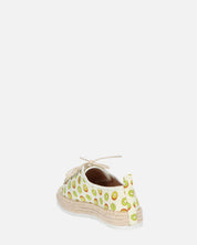 CHALICE - espadrillas con kiwi stampati