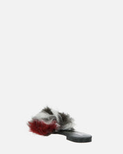 STEFFI - slider in ecopelliccia multicolor